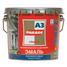 Эмаль PARADE А3, база А, бел. глянц., 0.75л.